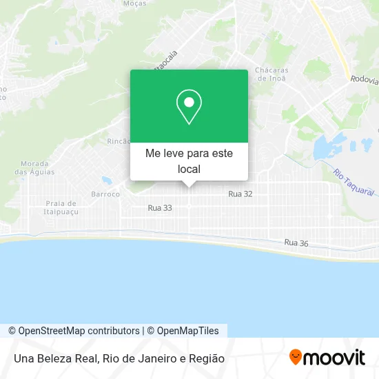Una Beleza Real mapa