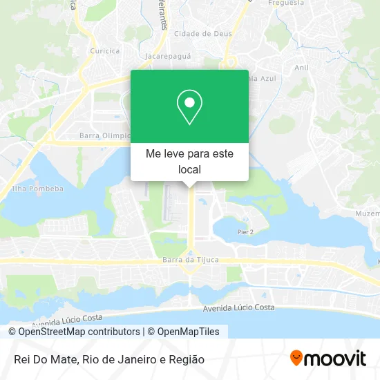 Rei Do Mate mapa