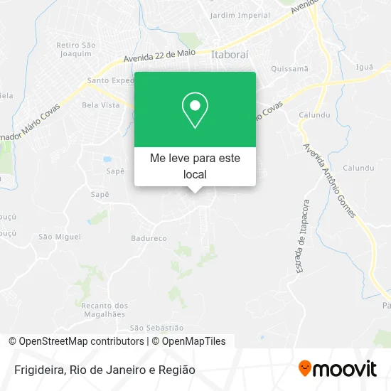 Frigideira mapa