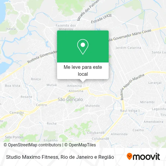 Studio Maximo Fitness mapa