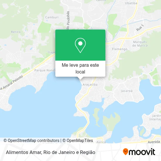 Alimentos Amar mapa