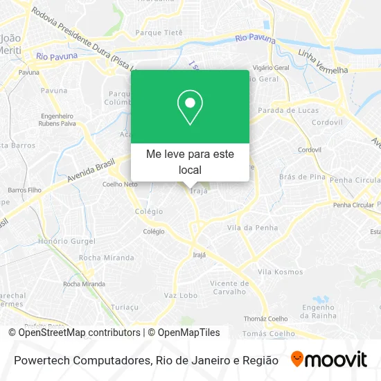 Powertech Computadores mapa