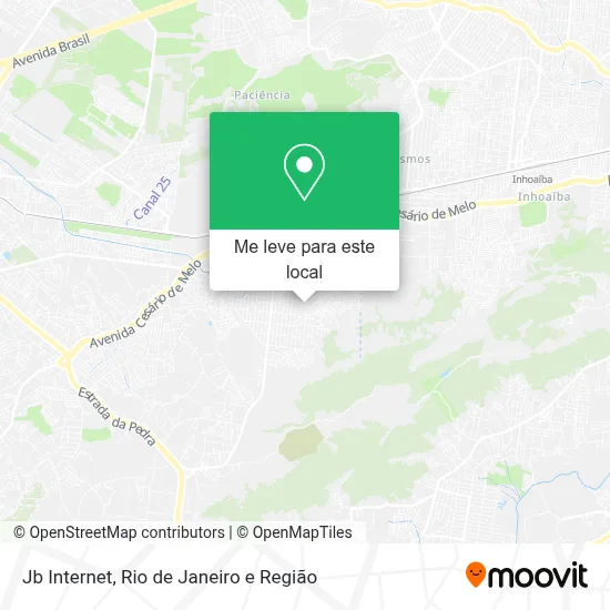 Jb Internet mapa