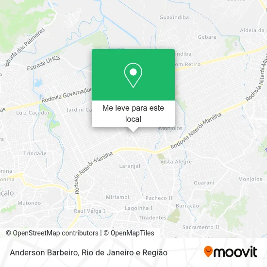 Anderson Barbeiro mapa