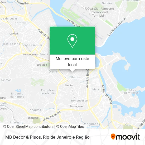 MB Decor & Pisos mapa