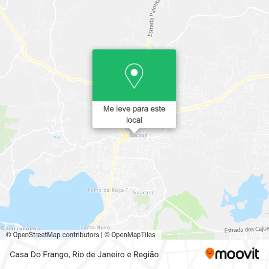 Casa Do Frango mapa