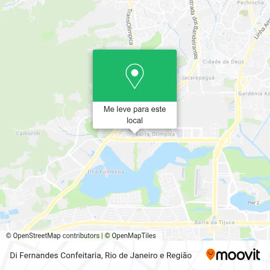 Di Fernandes Confeitaria mapa