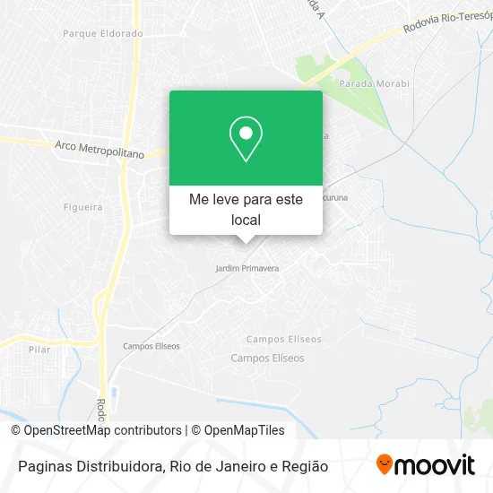 Paginas Distribuidora mapa