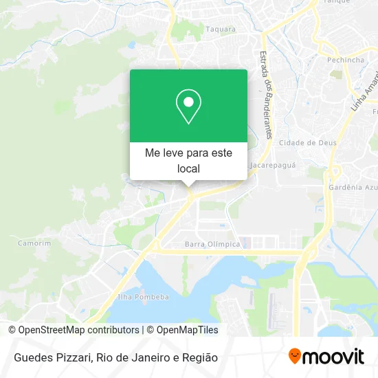 Guedes Pizzari mapa