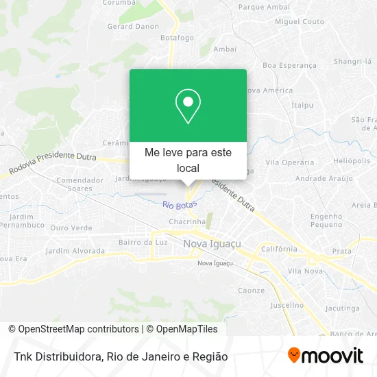 Tnk Distribuidora mapa