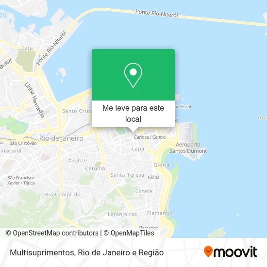 Multisuprimentos mapa