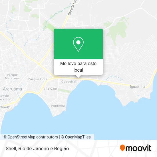 Shell mapa