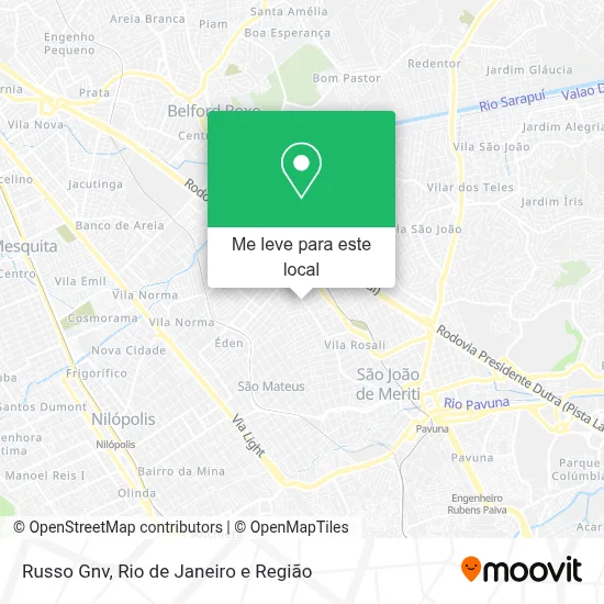 Russo Gnv mapa