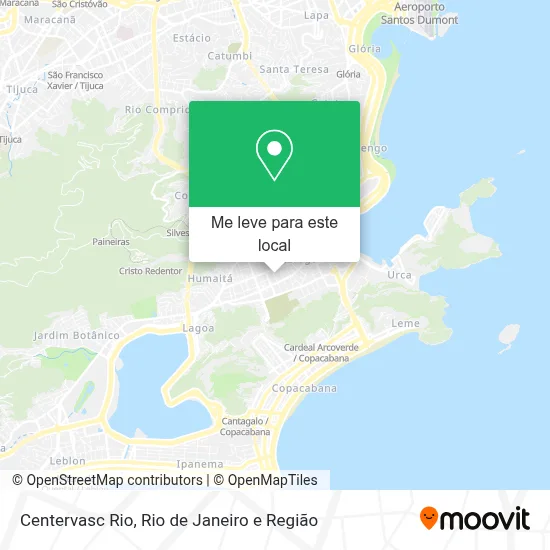 Centervasc Rio mapa
