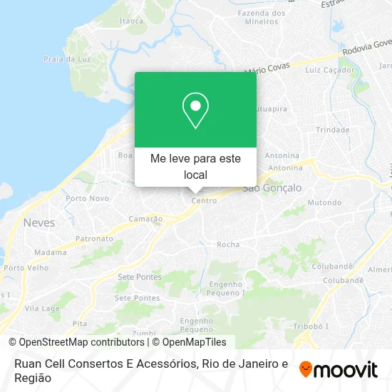 Ruan Cell Consertos E Acessórios mapa