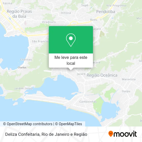 Deliza Confeitaria mapa