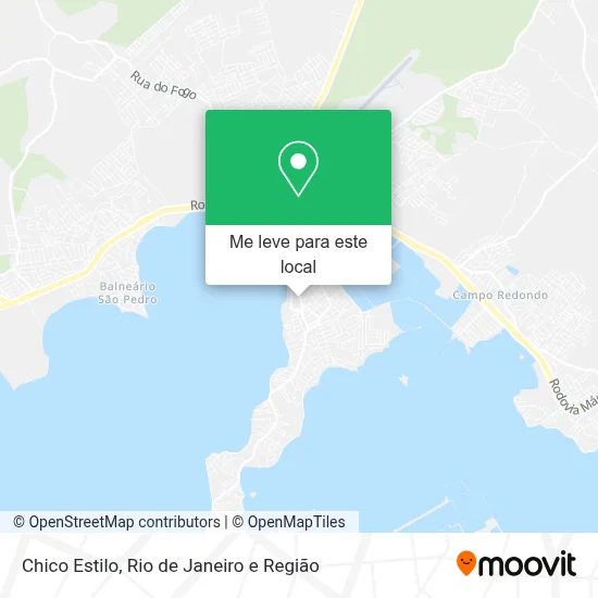 Chico Estilo mapa