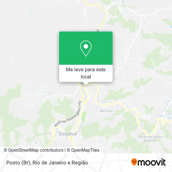 Posto (Br) mapa