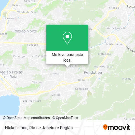 Nickelicious mapa