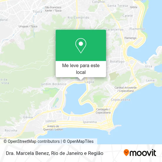 Dra. Marcela Benez mapa
