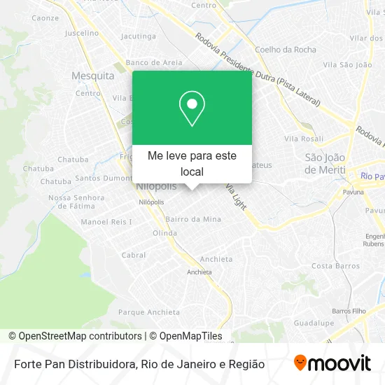 Forte Pan Distribuidora mapa