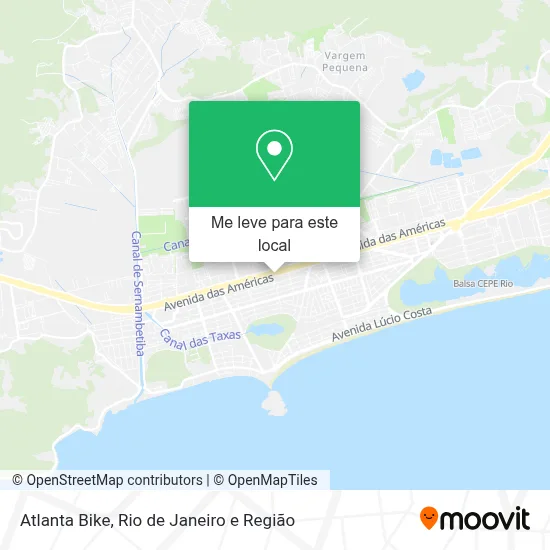 Atlanta Bike mapa