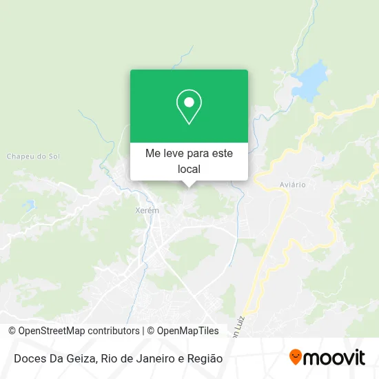 Doces Da Geiza mapa