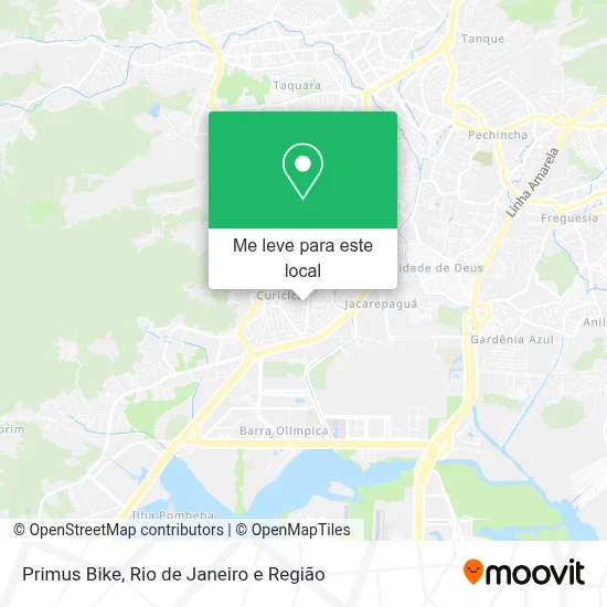 Primus Bike mapa