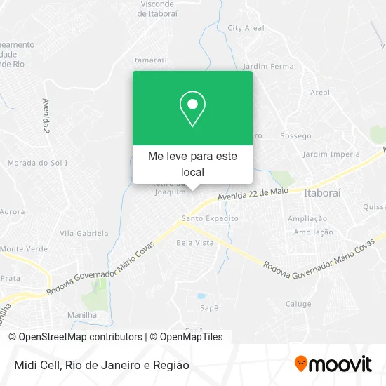 Midi Cell mapa