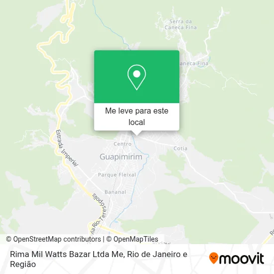Rima Mil Watts Bazar Ltda Me mapa