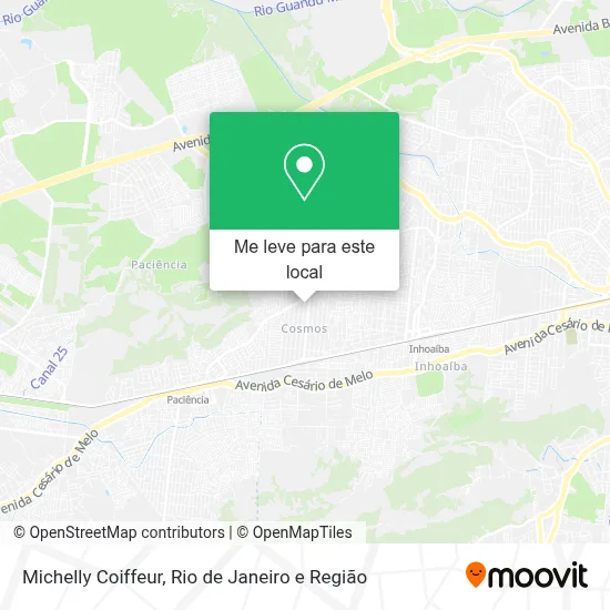 Michelly Coiffeur mapa