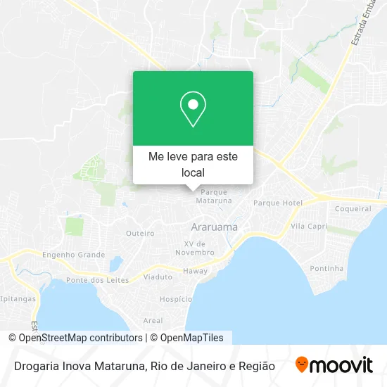 Drogaria Inova Mataruna mapa