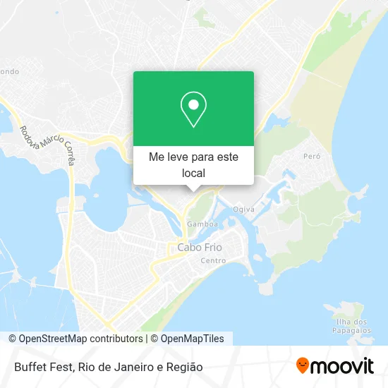 Buffet Fest mapa