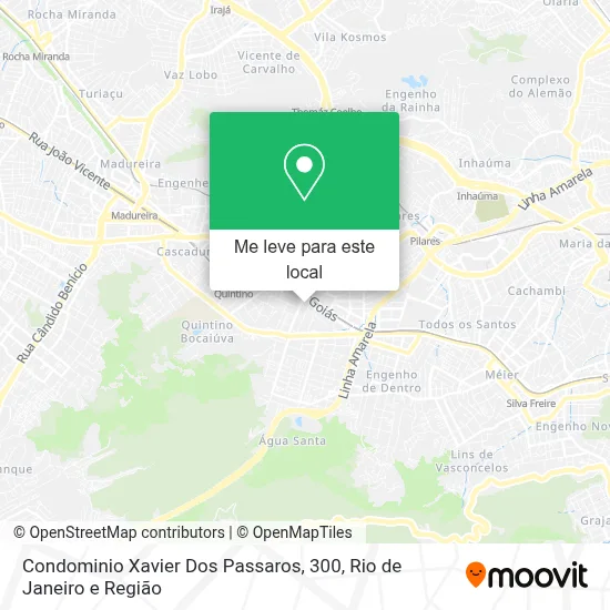 Condominio Xavier Dos Passaros, 300 mapa