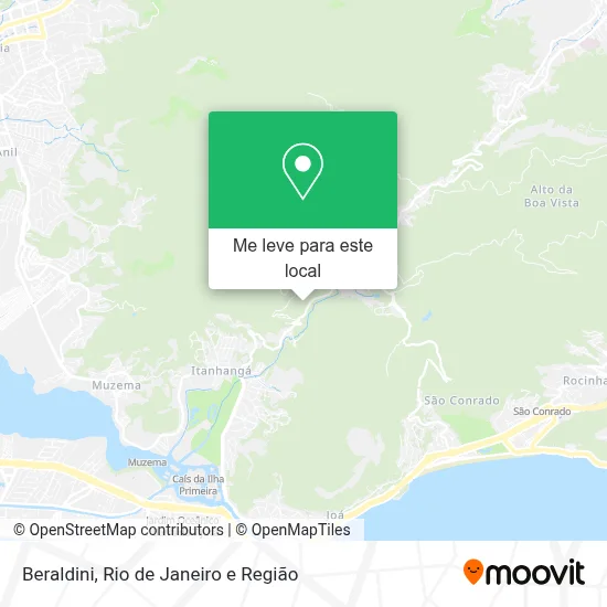 Beraldini mapa