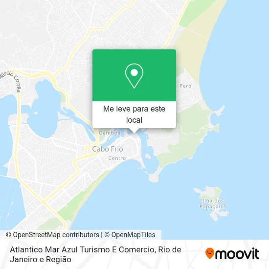 Atlantico Mar Azul Turismo E Comercio mapa