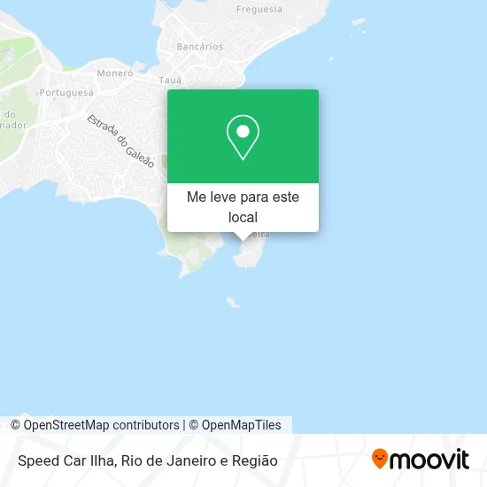 Speed Car Ilha mapa