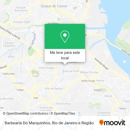 Barbearia Do Marquinhos mapa