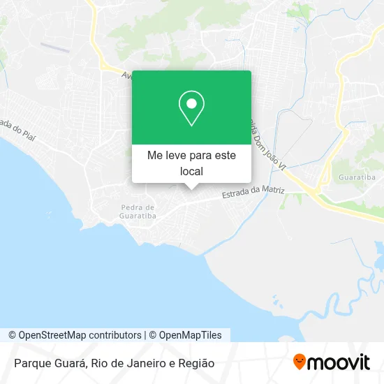 Parque Guará mapa
