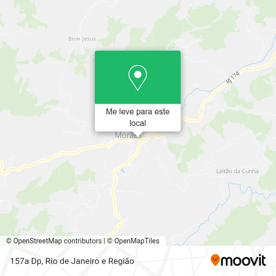 157a Dp mapa