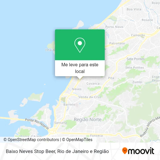 Baixo Neves Stop Beer mapa