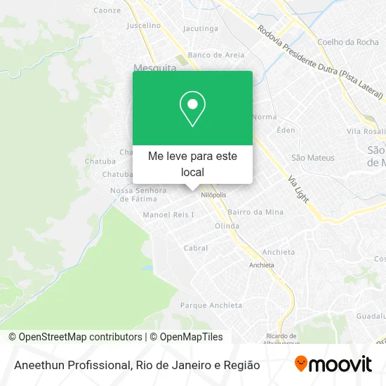 Aneethun Profissional mapa