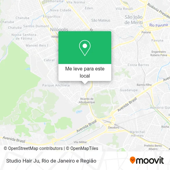 Studio Hair Ju mapa