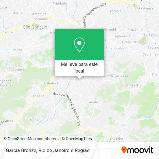 Garcia Bronze mapa