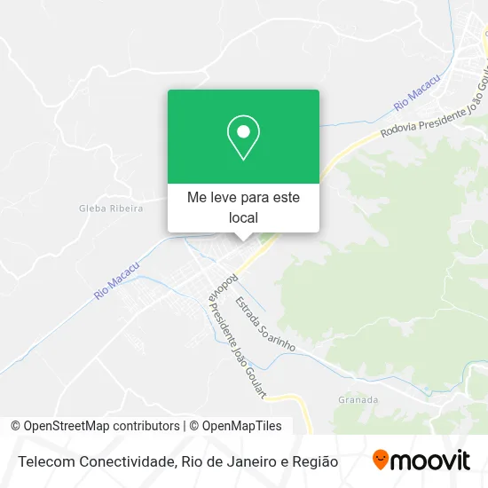 Telecom Conectividade mapa