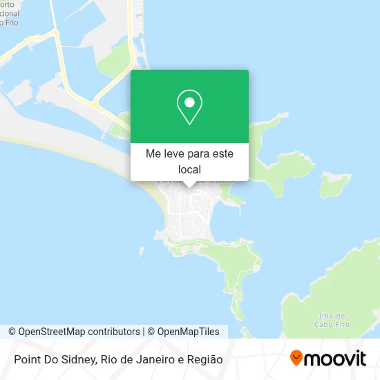 Point Do Sidney mapa