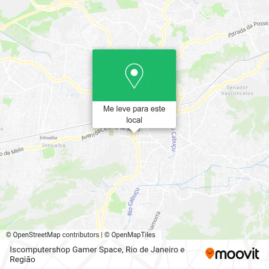 Iscomputershop Gamer Space mapa