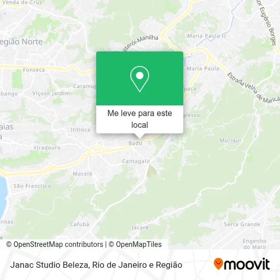 Janac Studio Beleza mapa