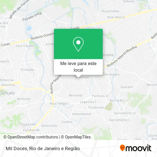 Mil Doces mapa