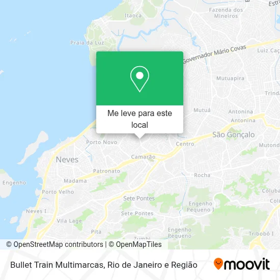 Bullet Train Multimarcas mapa